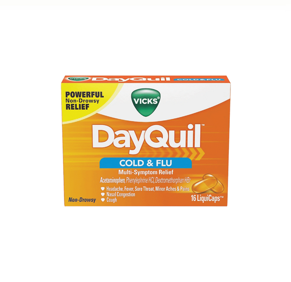 DAYQUIL LIQUID CAPS 16CT