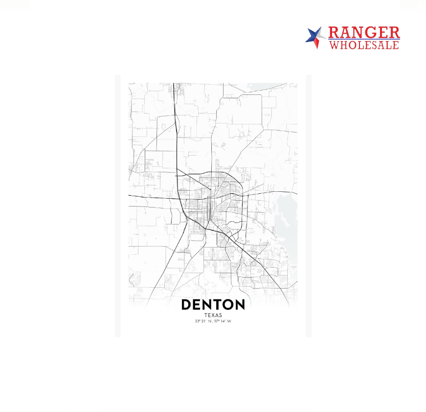DENTON MAP
