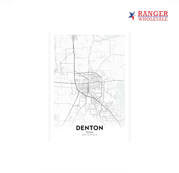 DENTON MAP