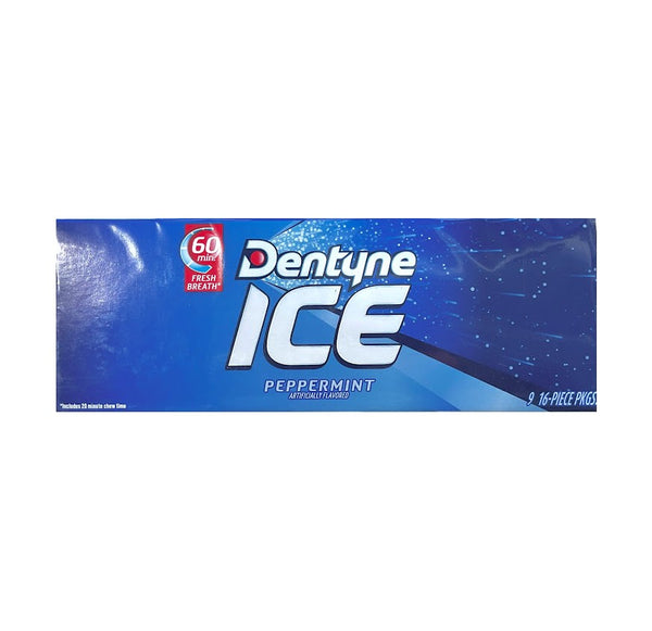 DENTYNE ICE -PEPPERMINT 9/16CT