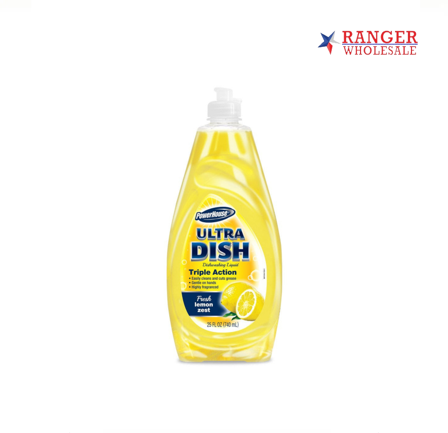 PH DISH DETERGENT 25 OZ-yellow