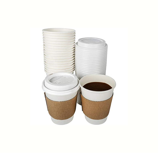 DISPOZEIT CUP & LID 12OZ 6CT