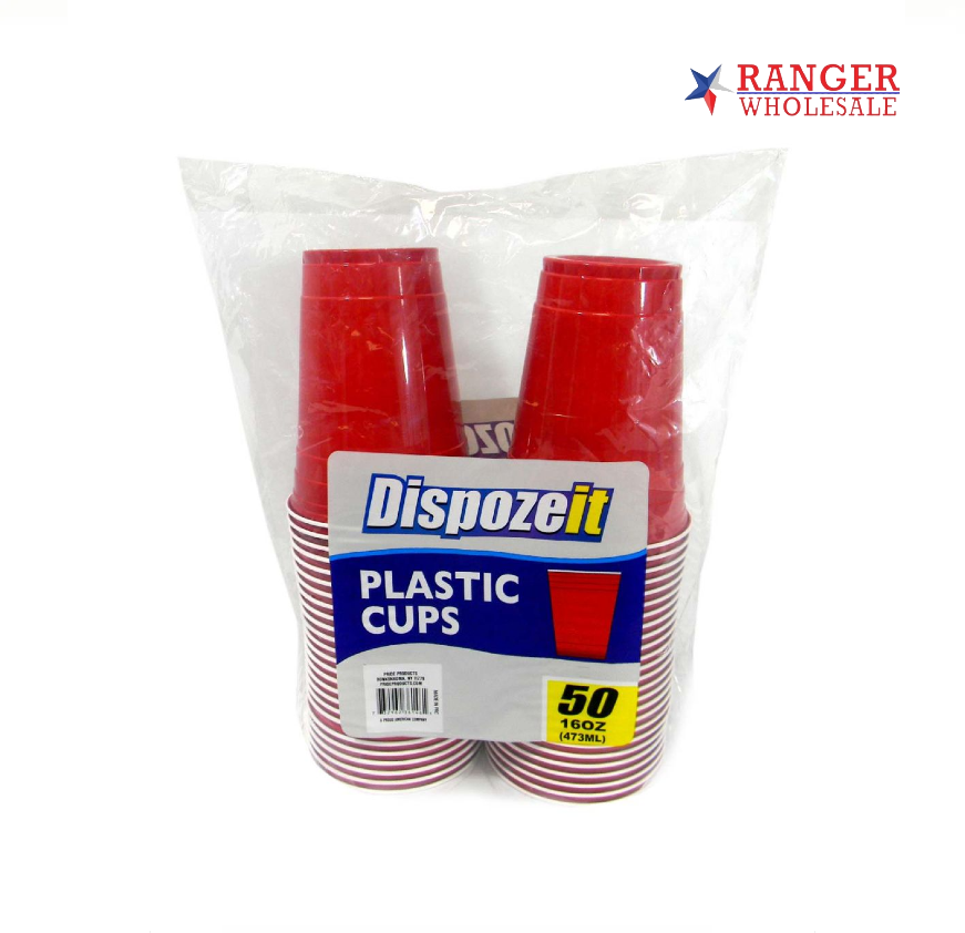 DISPOZEIT PLASTIC CUP 160Z/50C