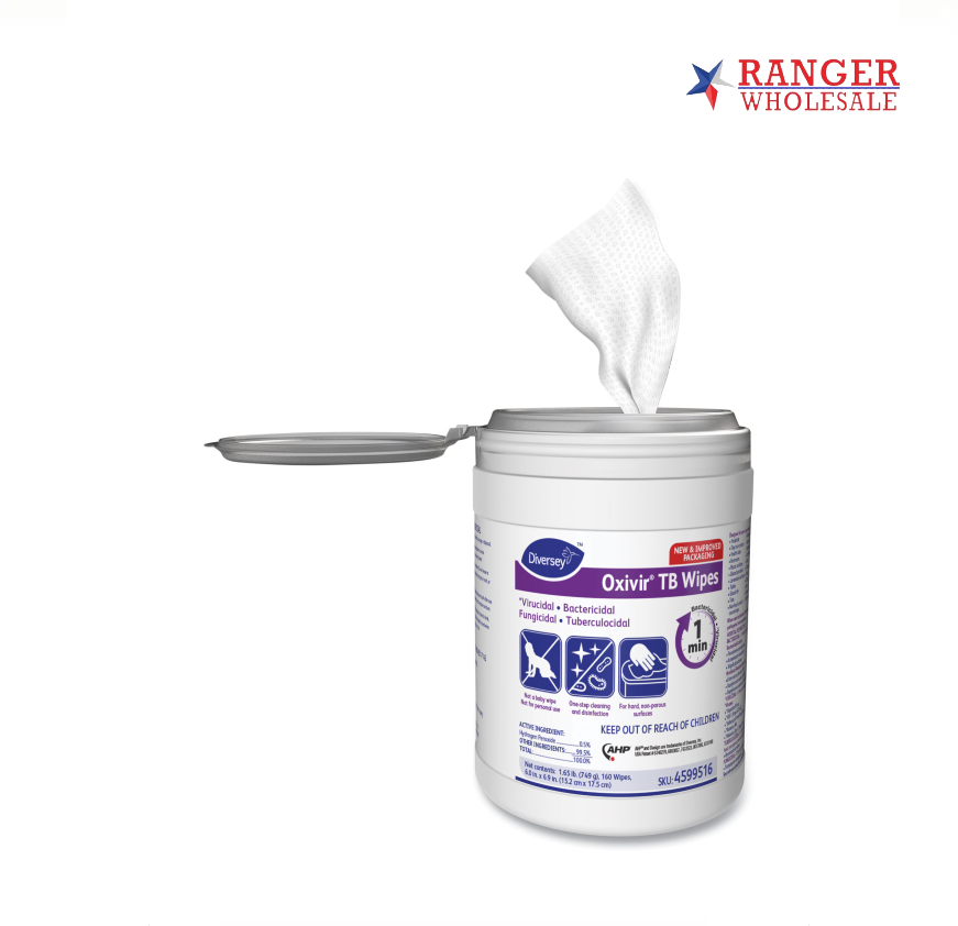 DIVERSY DISINFECTANT 160 WIPES