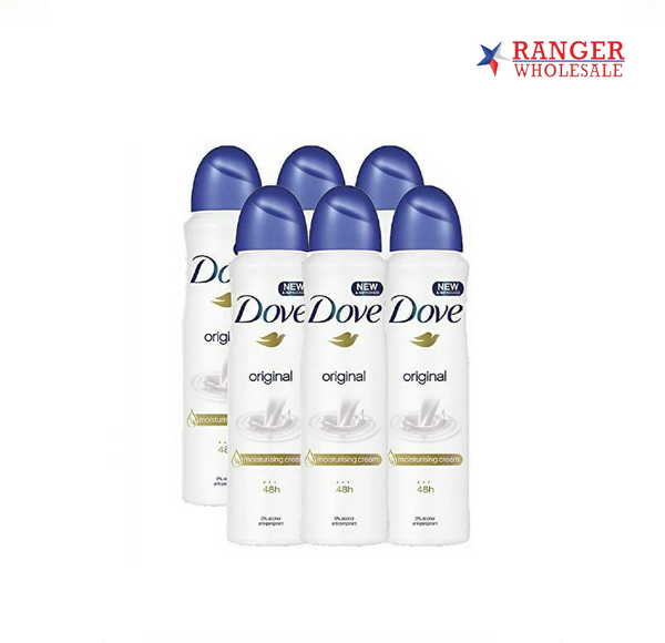 DOVE BODY SPRAY 6CT