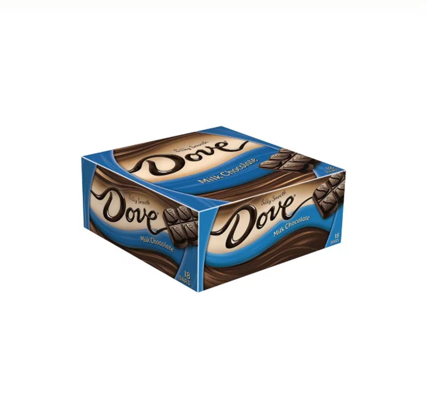 DOVE MILK CHOC 18CT BLUE