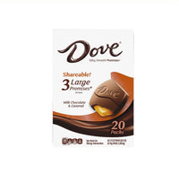 DOVE MILK CHO CARAMEL KING20CT