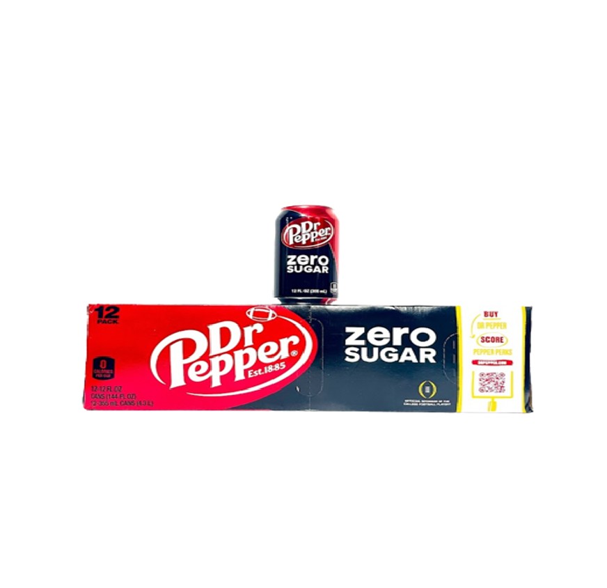 DR. PEPPER 12PK CAN /2CT ZERO
