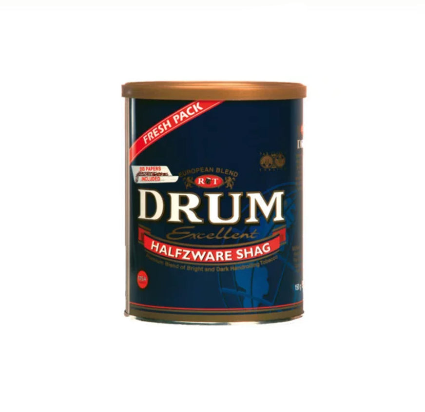 DRUM HALFZWARE SHAG 5OZ CAN