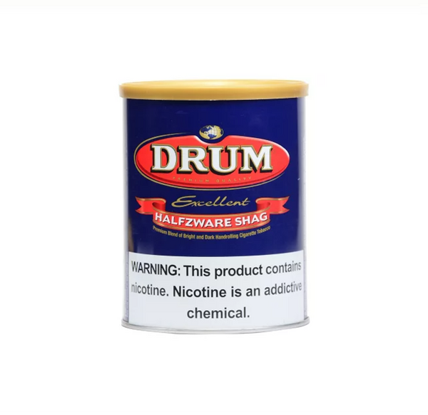 DRUM HALFZWARE SHAG 5OZ CAN