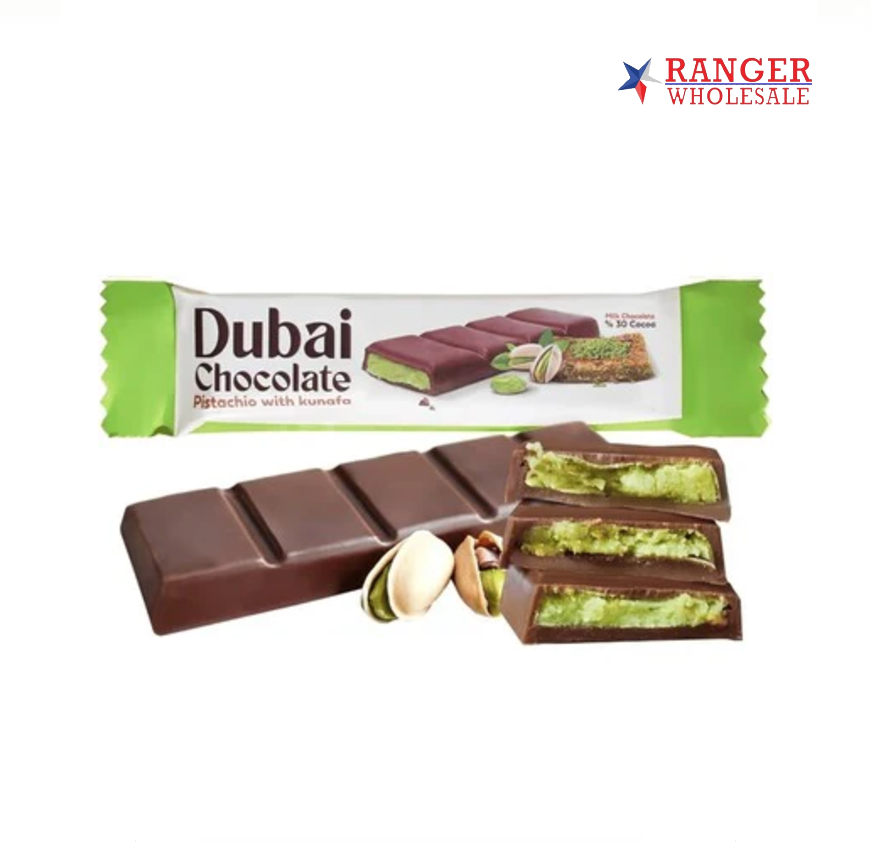 DUBAI CHO ODDIE PISTACHIO 24CT