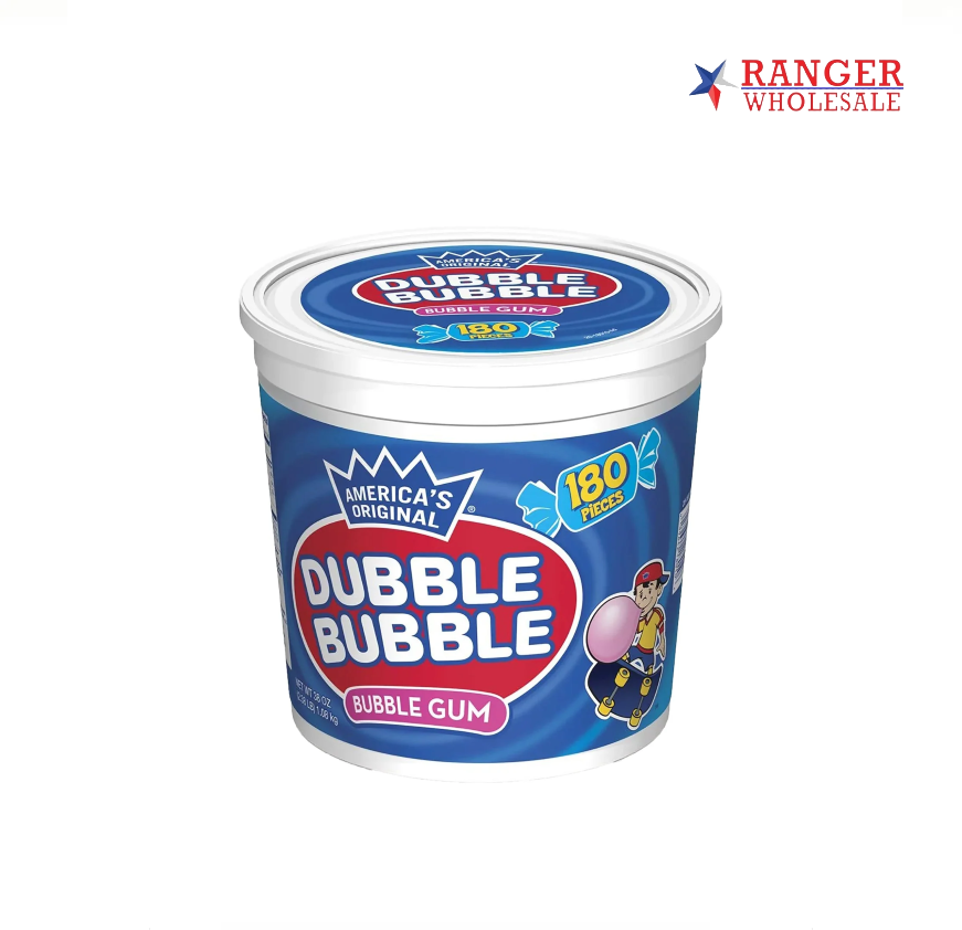 DUBBLE BUBBLE GUM 180CT
