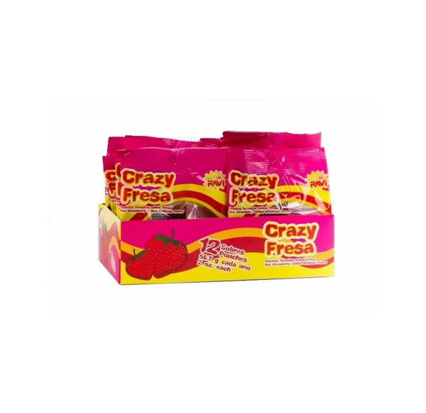 DULCES RAVI CRAZY FRESA 12CT