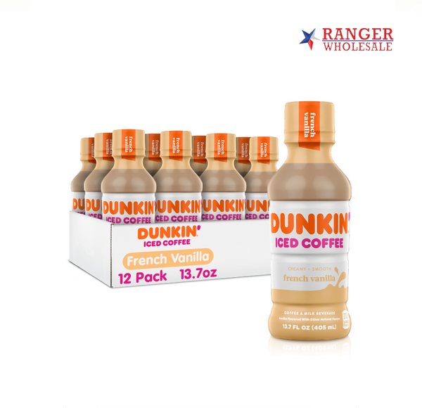 DUNKIN DONUT13.7OZ12CT VANILLA