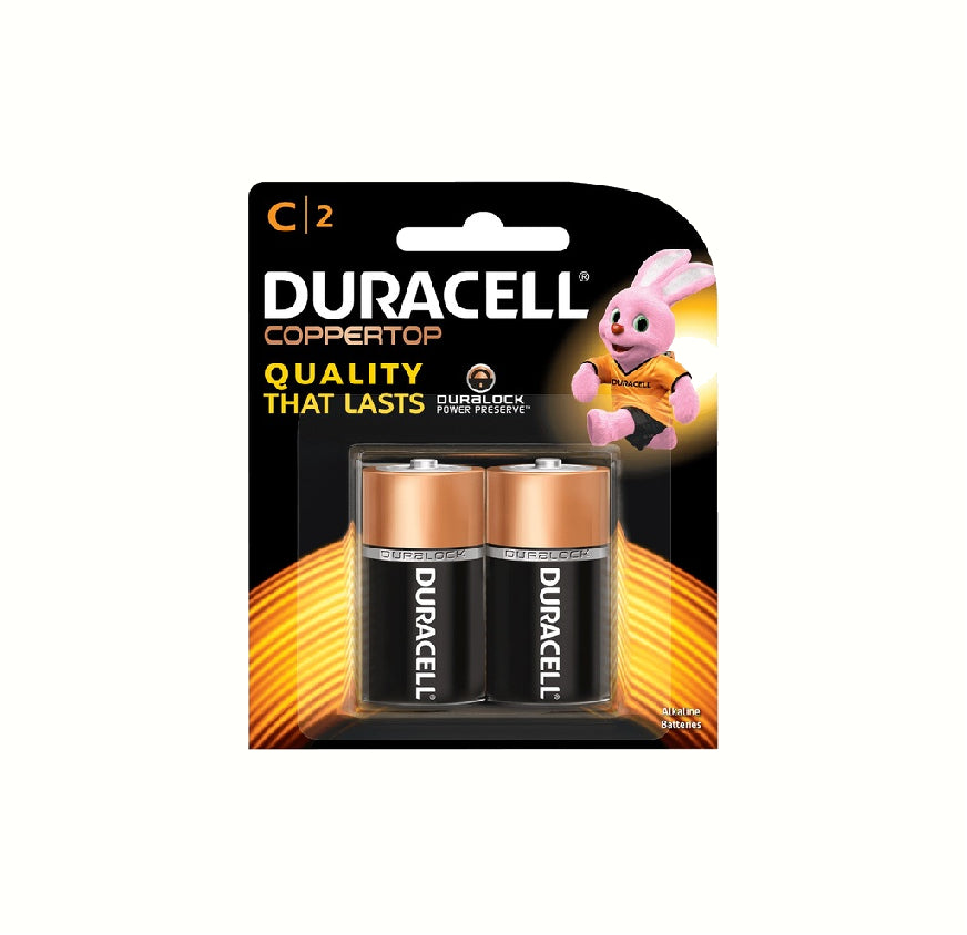 DURACELL C 2PK