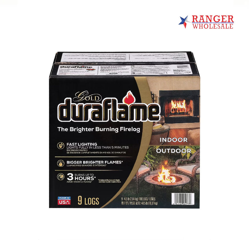 DURAFLAME GOLD 4.5LB 9CT BOX