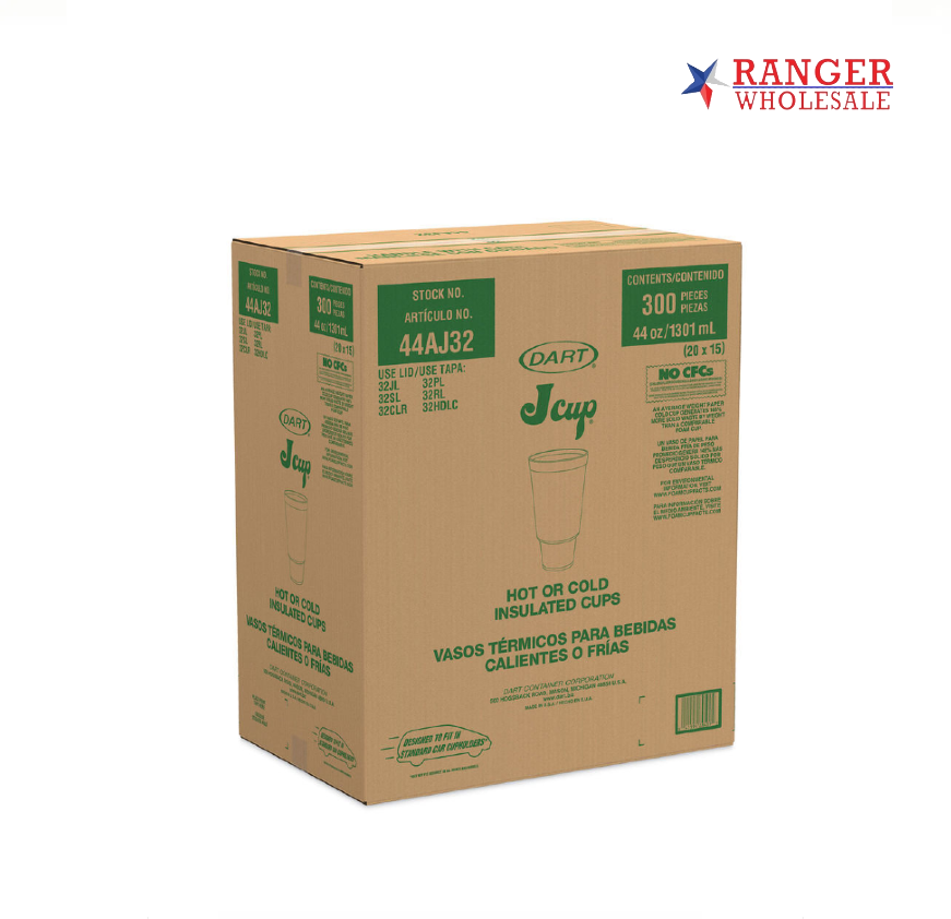 Dart Foam Cups - 300/44oz