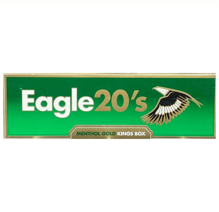 EAGLE 20'S MENTHOL GOLD  BX