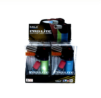 EAGLE TORCH LIGHTER+BUTANE 6CT
