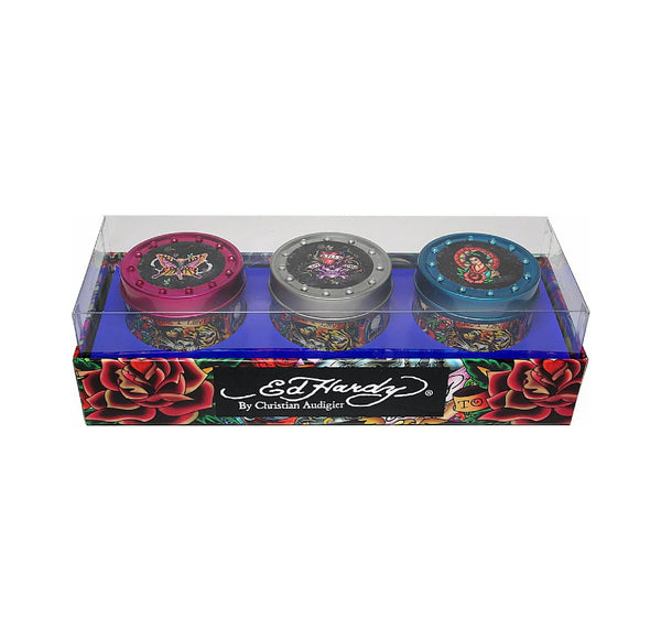 ED HARDY CANDLES ASSORTED SCEN