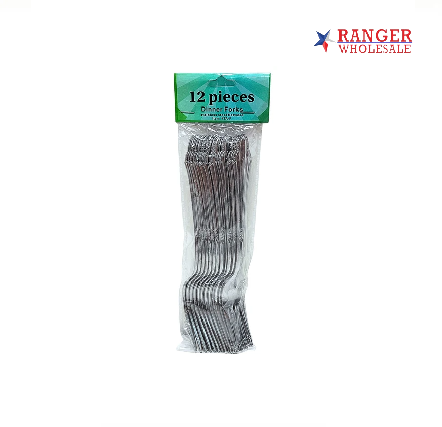 ELEGANT SILVER FORK 12CT