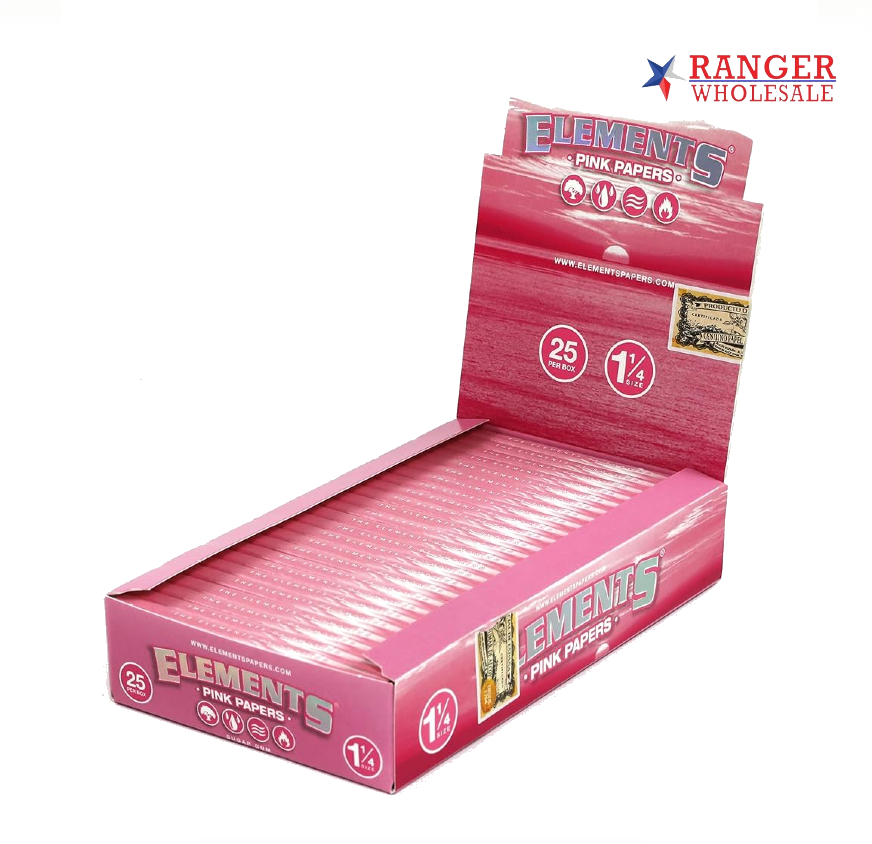 ELEMENTS PINK 1-1/4 PAPER 25CT
