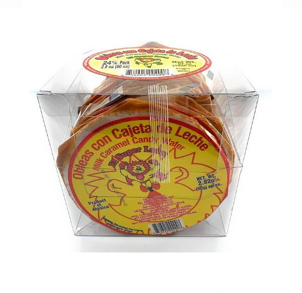 EL SUPER OBLEAS DE CAJETA 20CT