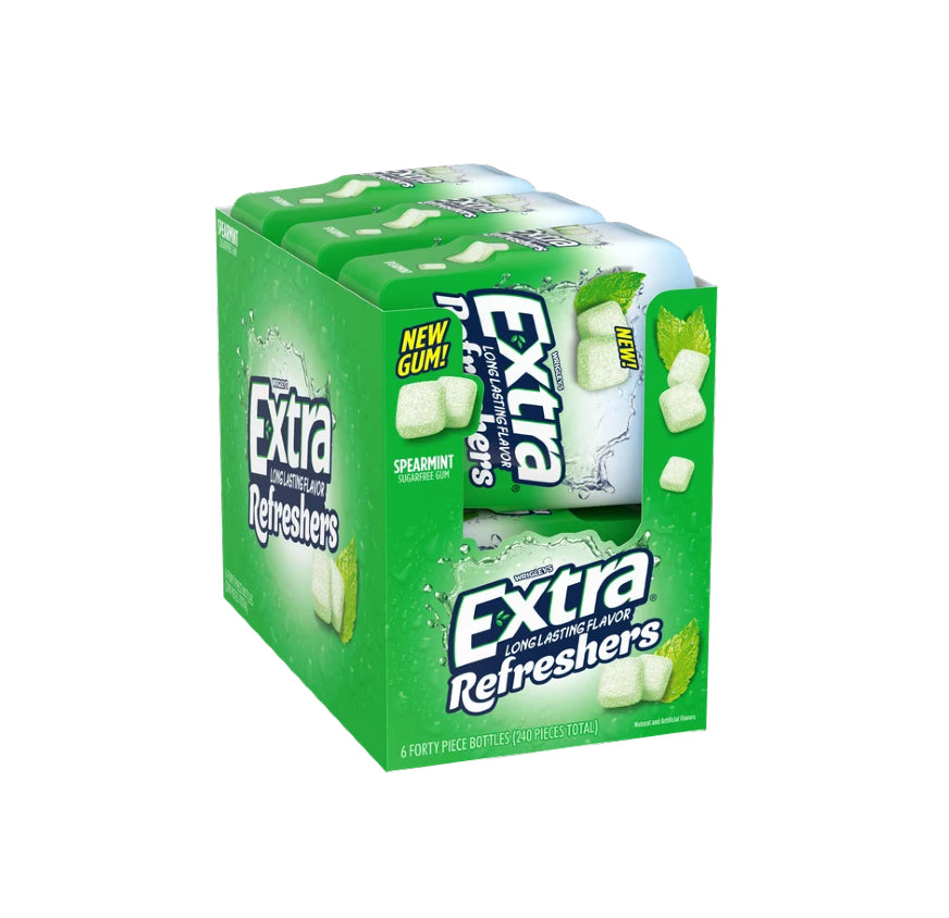 EXTRA REFRESHERS SPEARMINT 6PK