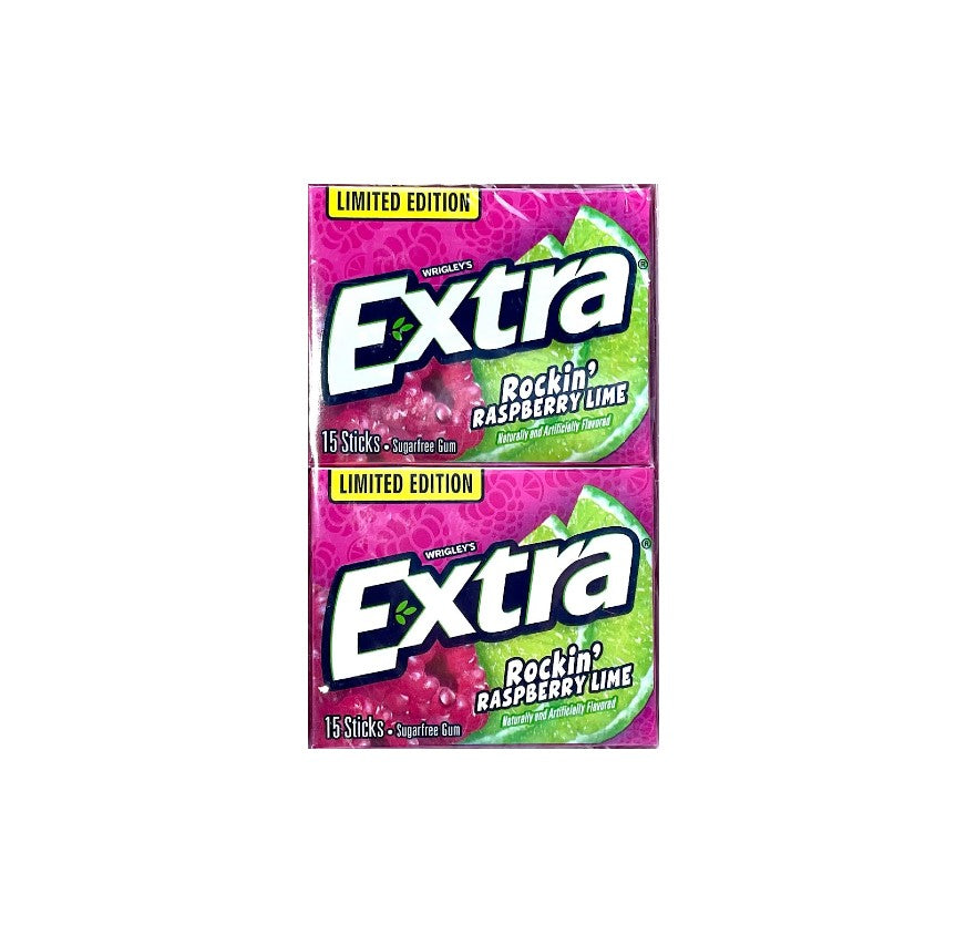 EXTRA RASPBERRY LIME GUM