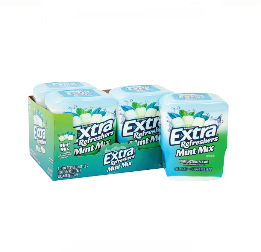 EXTRA REFRESHER MINT MIX 4PK