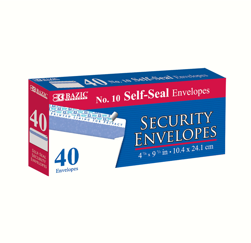 Envelops SECURITY-Bazic 40CT (