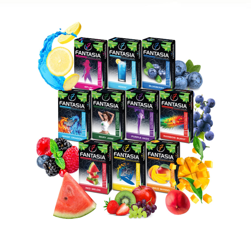 FANTAISA HOOKAH FLAVORS 10CT