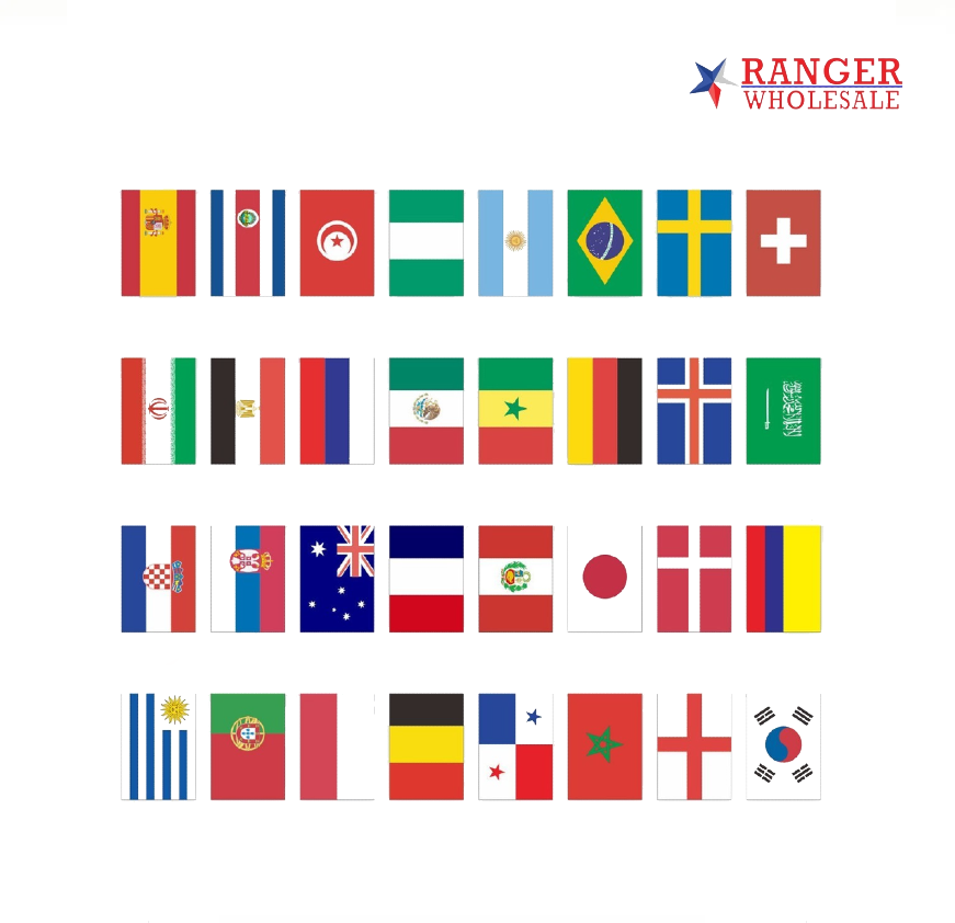 FIFA WORLD CUP FLAGS