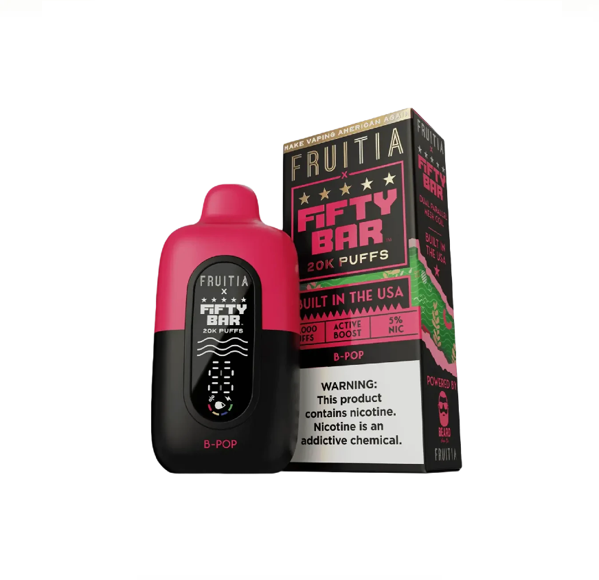 FIFTY BAR FRUITIA 20K ALL FAV