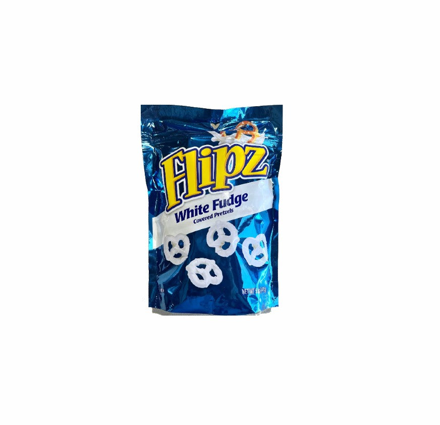FLIPZ WHITE FUDGE PRETZEL 5 OZ
