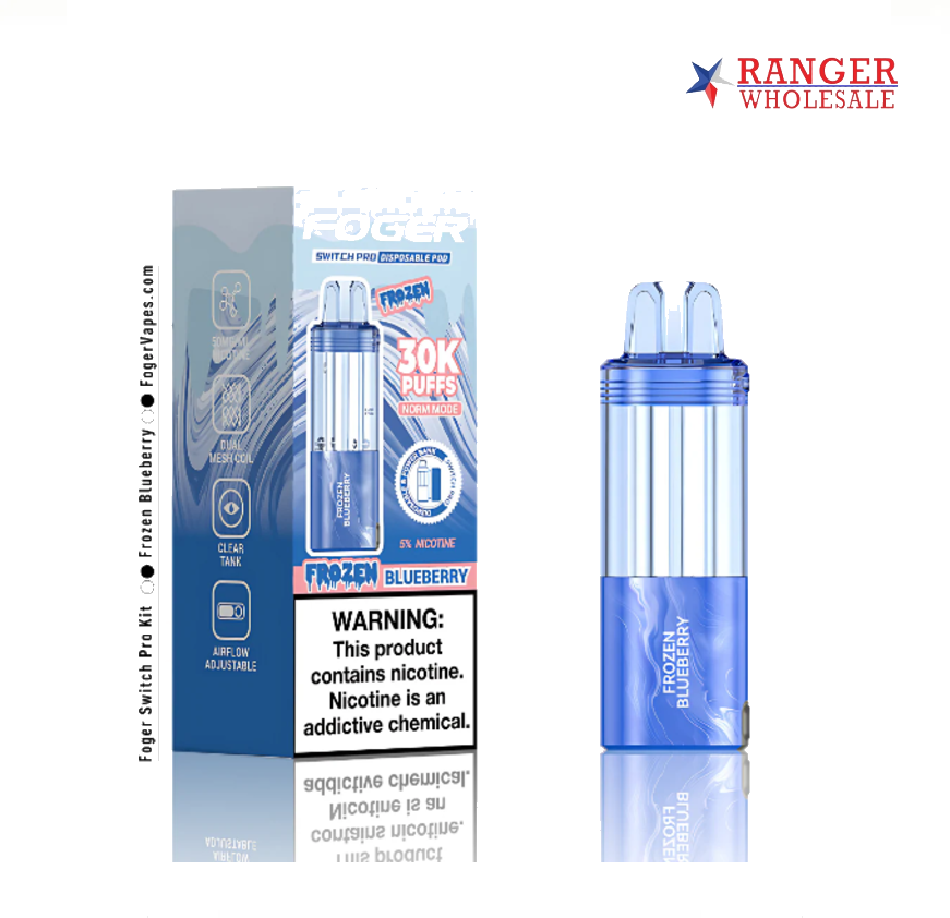 FOGER POD 30K5CT FRZ BLUEBERRY  Ranger Wholesale