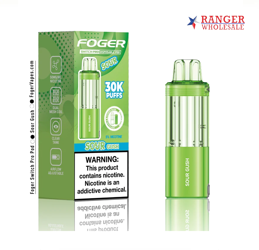 FOGER POD 30K 5CT SOUR GUSH