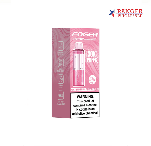 FOGER POD 30K 5CT WAT BUBBLE G Ranger Wholesale FOGER POD 30K 5CT WAT BUBBLE G Ranger Wholesale