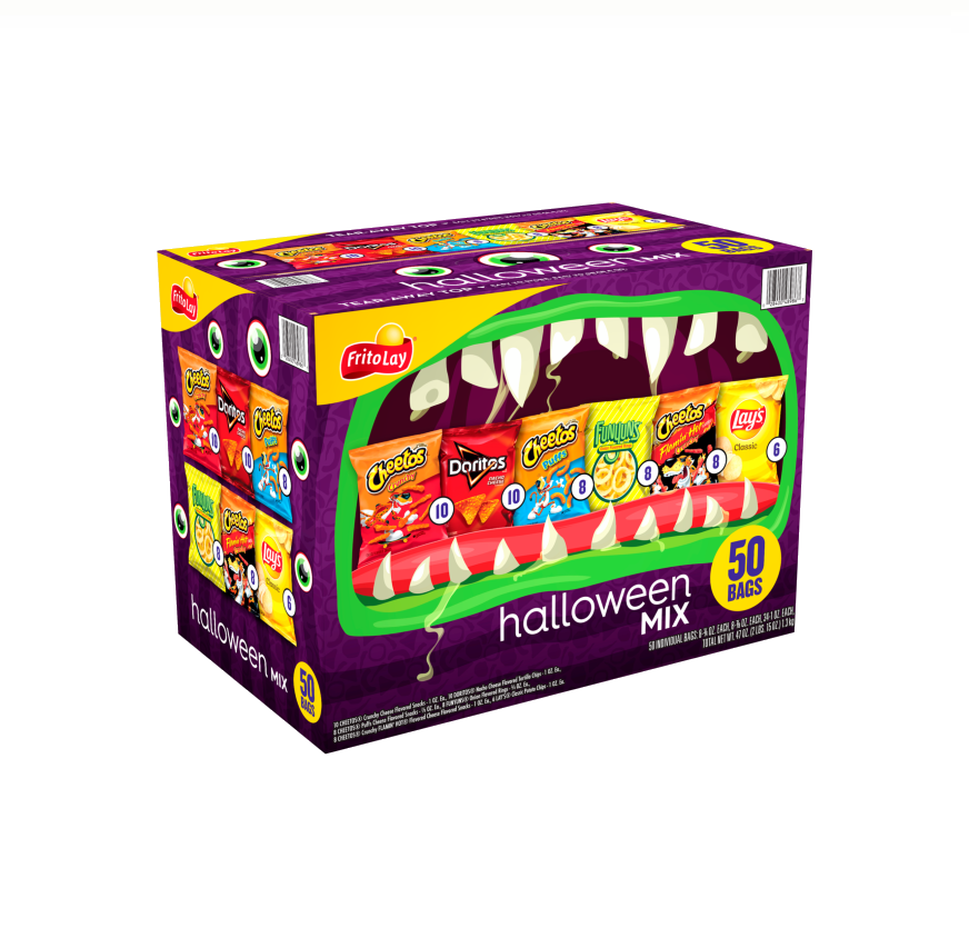 FRITO LAY HALLOWEEN MIX 50CT