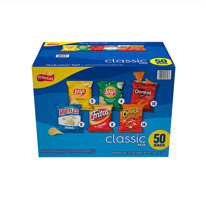 FRITO LAYS CHIPS 60CT