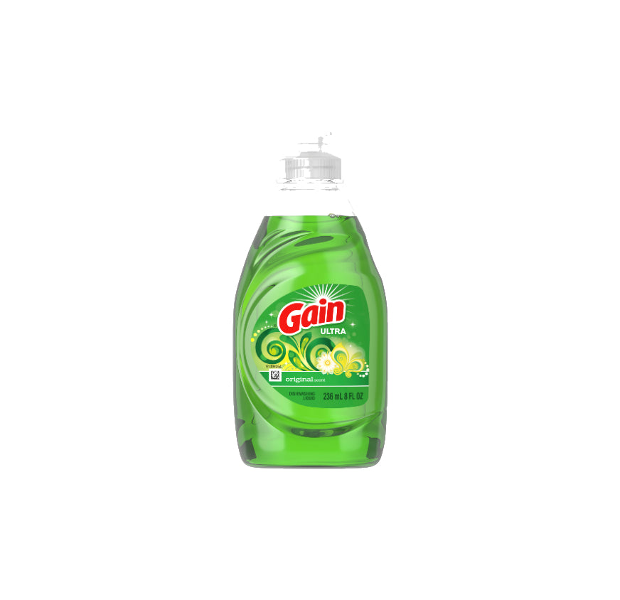 GAIN ULTRA DISHWASH 8OZ