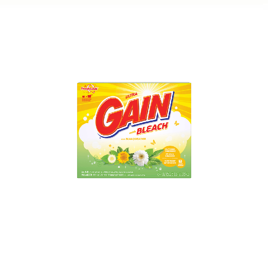 GAIN WITH BLEACH 1 LOAD SMALL