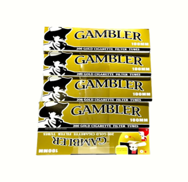 GAMBLER TUBE GOLD 100MM5PK