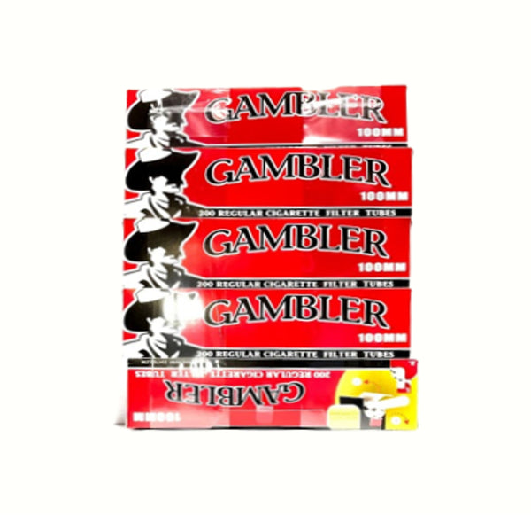 GAMBLER  RED 100MM TUBE