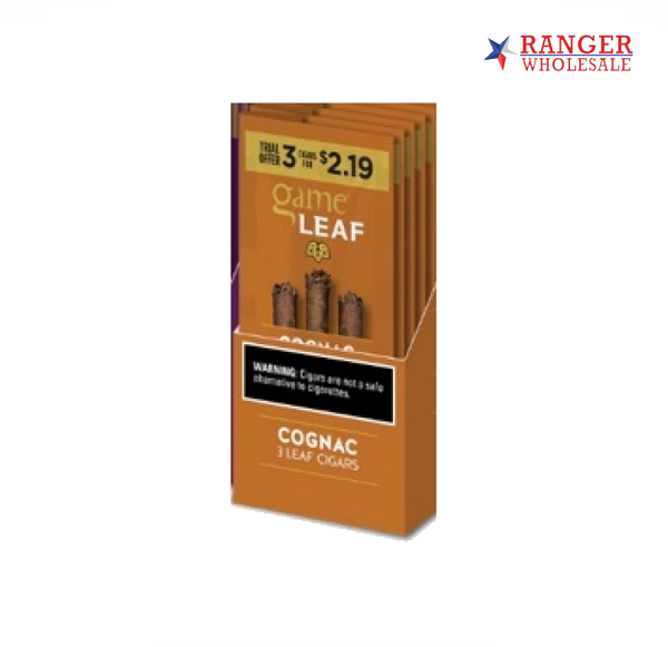 GAME LEAF 3/2.19 10CT COGNAC