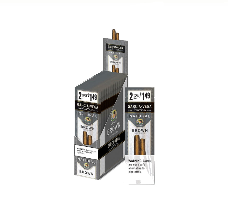 GARCIA VEGA BROWN 2 FOR 1.49 15CT