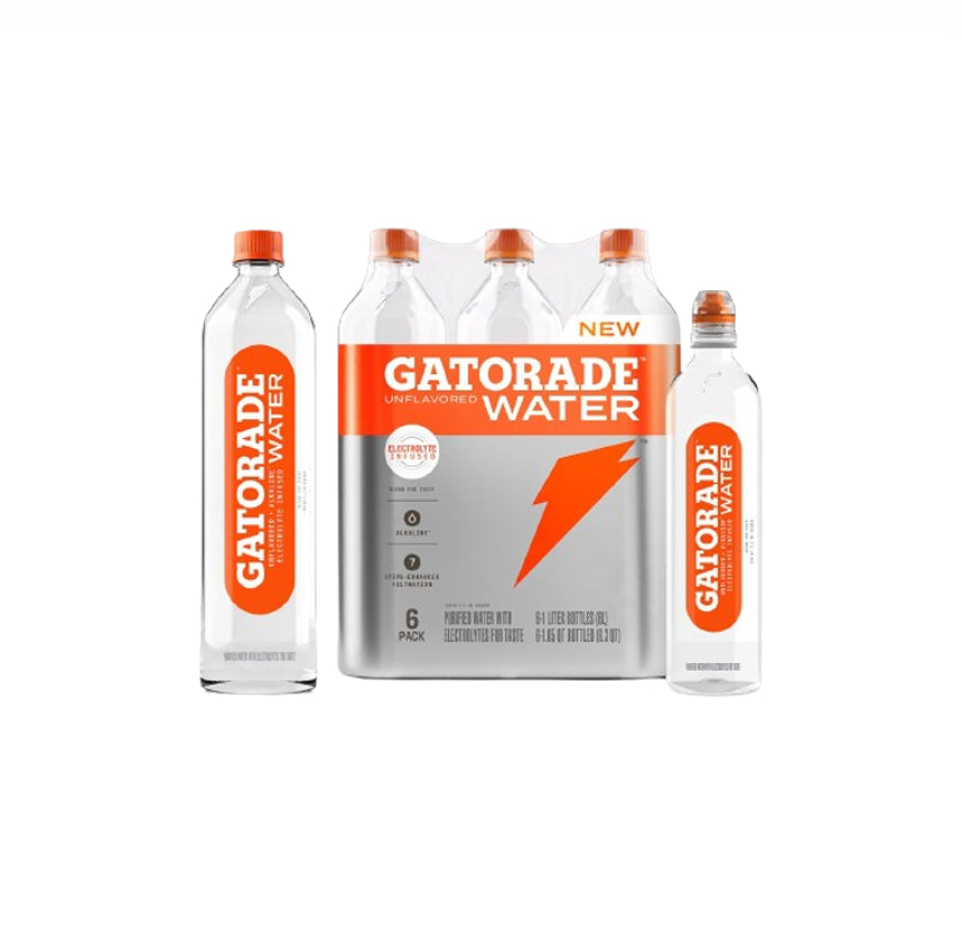 GATORADE WATER 1 L/12C