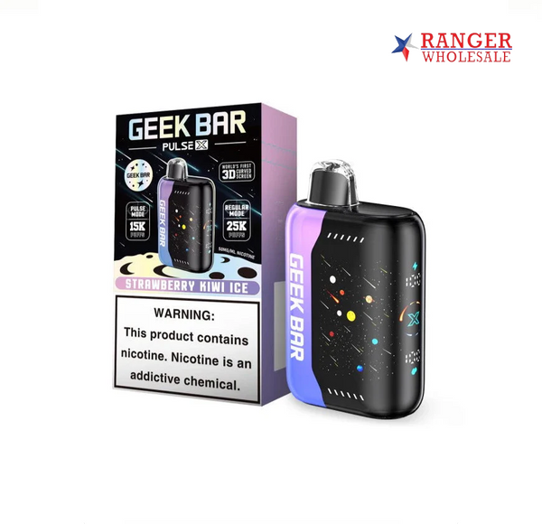 GEEK PULSE X25K STRAW KIWI ICE – Ranger Wholesale