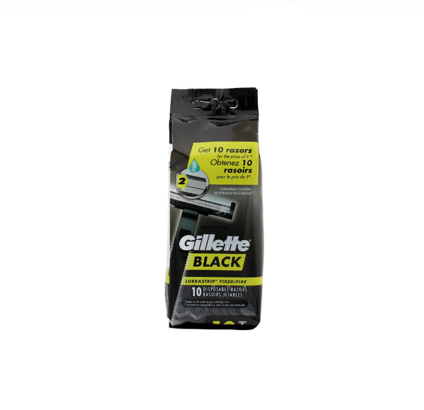 GILLETTE  BLACK 3PK