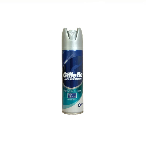 GILLETTE  BODY SPRAY 6CT POWER